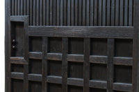 幅1253ミリ　升格子作りの腰板で時代の趣き溢れる蔵戸　G2556