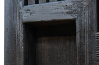 幅1253ミリ　升格子作りの腰板で時代の趣き溢れる蔵戸　G2556