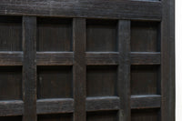 幅1253ミリ　升格子作りの腰板で時代の趣き溢れる蔵戸　G2556