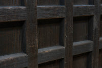 幅1253ミリ　升格子作りの腰板で時代の趣き溢れる蔵戸　G2556