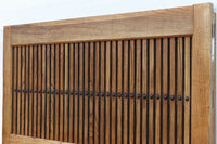 幅1118ミリ　裏表で雰囲気の変わる重厚な総欅蔵戸　G2558