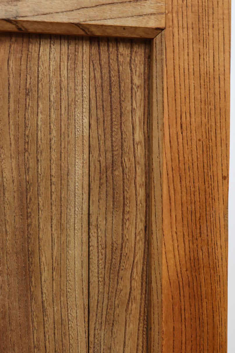 幅1118ミリ　裏表で雰囲気の変わる重厚な総欅蔵戸　G2558