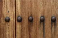 幅1118ミリ　裏表で雰囲気の変わる重厚な総欅蔵戸　G2558