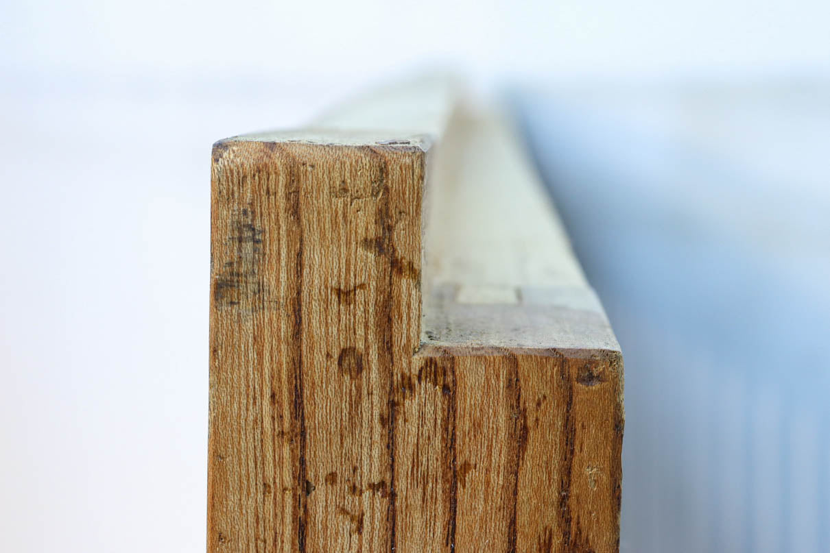 幅1118ミリ　裏表で雰囲気の変わる重厚な総欅蔵戸　G2558