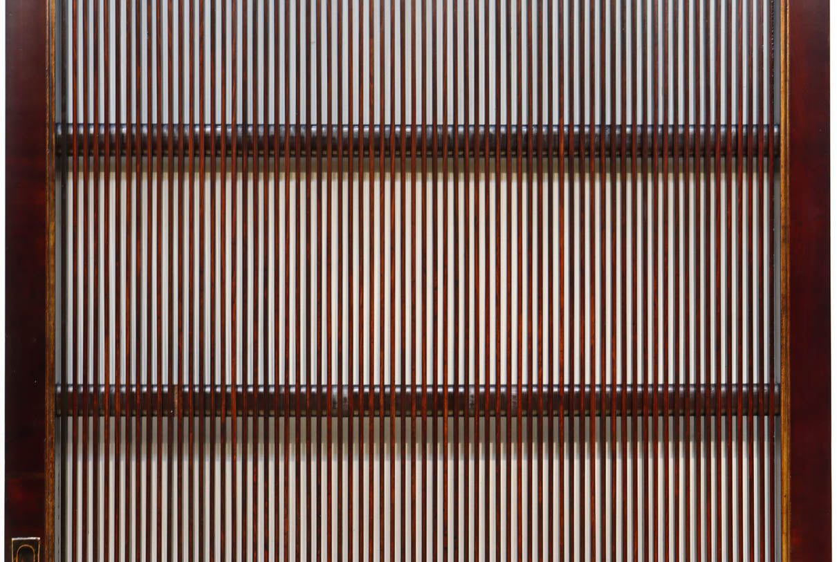 Latticed storehouse door G2606