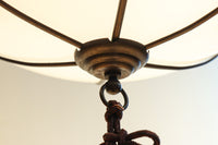 美しい七宝すかし模様が気品ある雪洞型電笠(房付き)　DC8534