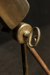 渋みある黄金色が時代感を漂わすデスクライト　DC8194