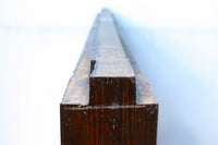 幅1320ミリ　美しい欅杢目に大振り重厚金具を添えた気品漂う庄内蔵戸　G2310
