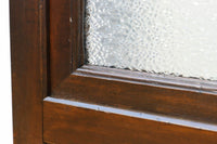 幅720ミリ　平格子で時代の趣きある変わりデザイン格子戸　F8582　在庫4枚