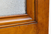 幅878ミリ　大判ガラスで明るく重厚な佇まいのガラス戸　F8587　在庫2枚