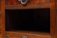 収納力抜群!! 時間を経た重厚感が素晴らしい収納箪笥　BB3141