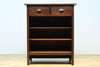 稀少サイズ！！ディスプレイが映えるレトロモダンな高脚ガラスケース　BB3151