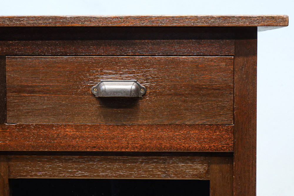 稀少サイズ！！ディスプレイが映えるレトロモダンな高脚ガラスケース　BB3151