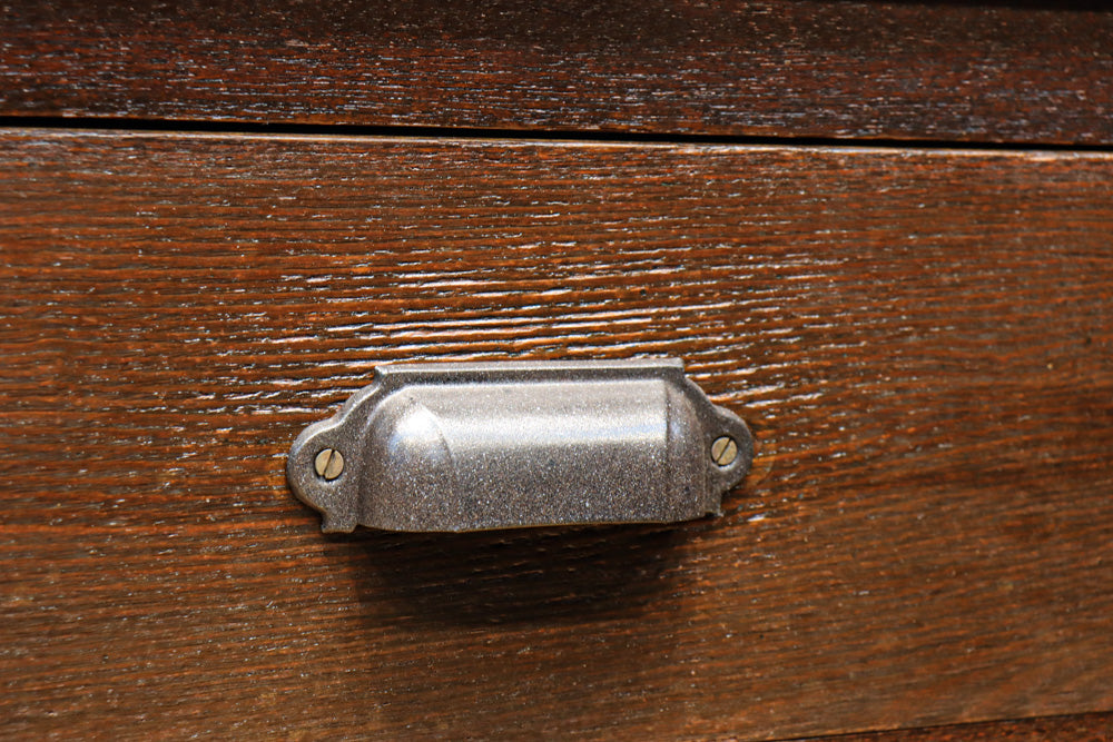 稀少サイズ！！ディスプレイが映えるレトロモダンな高脚ガラスケース　BB3151