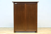 稀少サイズ！！ディスプレイが映えるレトロモダンな高脚ガラスケース　BB3151