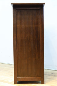 稀少サイズ！！ディスプレイが映えるレトロモダンな高脚ガラスケース　BB3151