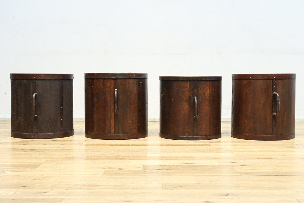 古色の風合いが時代感のある一斗マス　DC8396efgh　在庫(e:1 f:1 g:1 h:1)個