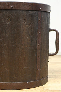 古色の風合いが時代感のある一斗マス　DC8396efgh　在庫(e:1 f:1 g:1 h:1)個