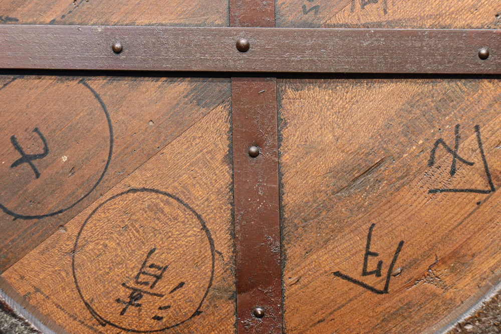 古色の風合いが時代感のある一斗マス　DC8396efgh　在庫(e:1 f:1 g:1 h:1)個