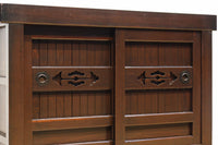 稀少サイズ!! カウンターに!! 小振りサイズの格調漂う近江水屋箪笥　BB3102