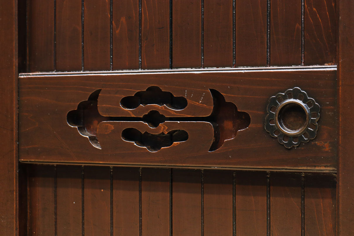 稀少サイズ!! カウンターに!! 小振りサイズの格調漂う近江水屋箪笥　BB3102