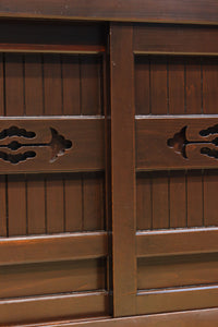 稀少サイズ!! カウンターに!! 小振りサイズの格調漂う近江水屋箪笥　BB3102