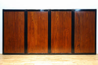 幅903ミリ　見事な漆の艶を纏う美しい杢目を魅せる板戸　F8531　在庫4枚