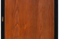 幅903ミリ　見事な漆の艶を纏う美しい杢目を魅せる板戸　F8531　在庫4枚