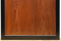 幅903ミリ　見事な漆の艶を纏う美しい杢目を魅せる板戸　F8531　在庫4枚