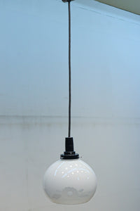 椿の花の透かし絵が浮かぶ可愛らしい電笠　DC8440