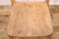 Antique chair DB7256c full of texture and taste of oak wood base