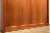 幅697ミリ　心を打つ繊細な美しい木地色の千本格子戸　F6506　在庫2枚