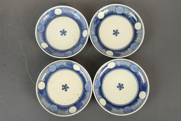 4 gorgeous dishes in stock with yawa and round patterns