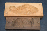 立体感ある魚の切り身の蓋付きの菓子型　DB8120ab　在庫(a:1 b:1)個