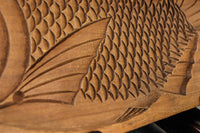 鋭利な鱗が美しい立派な鯛の持ち手付き菓子型　DB6905ab　在庫(a:1 b:1)個