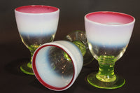 Three-color edge red milk white blur ice cup Z-8 stock 1 piece