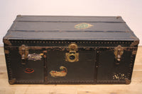 Stylish trunk case DB2985 with excellent metal fittings