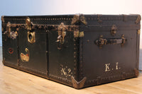 Stylish trunk case DB2985 with excellent metal fittings