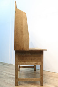 レトロ感をたっぷり纏った木地色の作業台テーブル　BB1162-MT