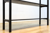 棚板の欅杢目が美しい越後エリアの極上飾り棚　BB1456ab　在庫(a:1 b:0)台