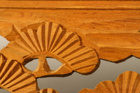 気品のある松が彫刻された透かし板　DB7177defg　在庫（d:0 e:1 f:1 g:0）枚