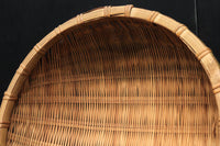 丁寧な竹の編み込みが美しい丸ザル　DC2877ab　在庫(a:1 b:0)個