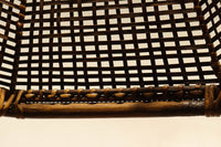 籐の編み込みが魅力の六角錐型の電笠　DC3014