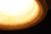 優しい明りが灯る陶器製電笠　DC3459