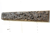 古色の風合いある雄々しい龍の梁飾り　DC3542ab　在庫(a:1 b:1)枚