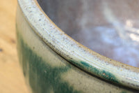 淡いグリーン模様が目を引く水鉢　DC3576ab　在庫(a:0 b:0)個