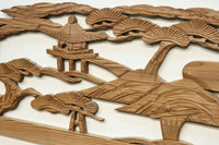 Transom material E8633 depicting the scenery of the heart-soothing Castle Town 1 piece in stock