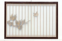 風情ある松の風景を描いたスリガラス入り建具　EZ1147abcd　在庫(a:0 b:1 c:1 d:0)枚