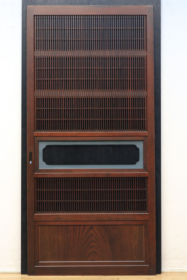 Width 831mm High-quality Osaka lattice door with beautiful waist plate F7286 2-piece set