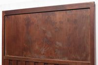 幅926ミリ　艶色に檜杢が上品に流れる無双透かし板戸　F7534　在庫2枚